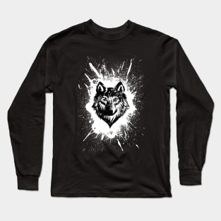 Black Wolf Long Sleeve T-Shirt